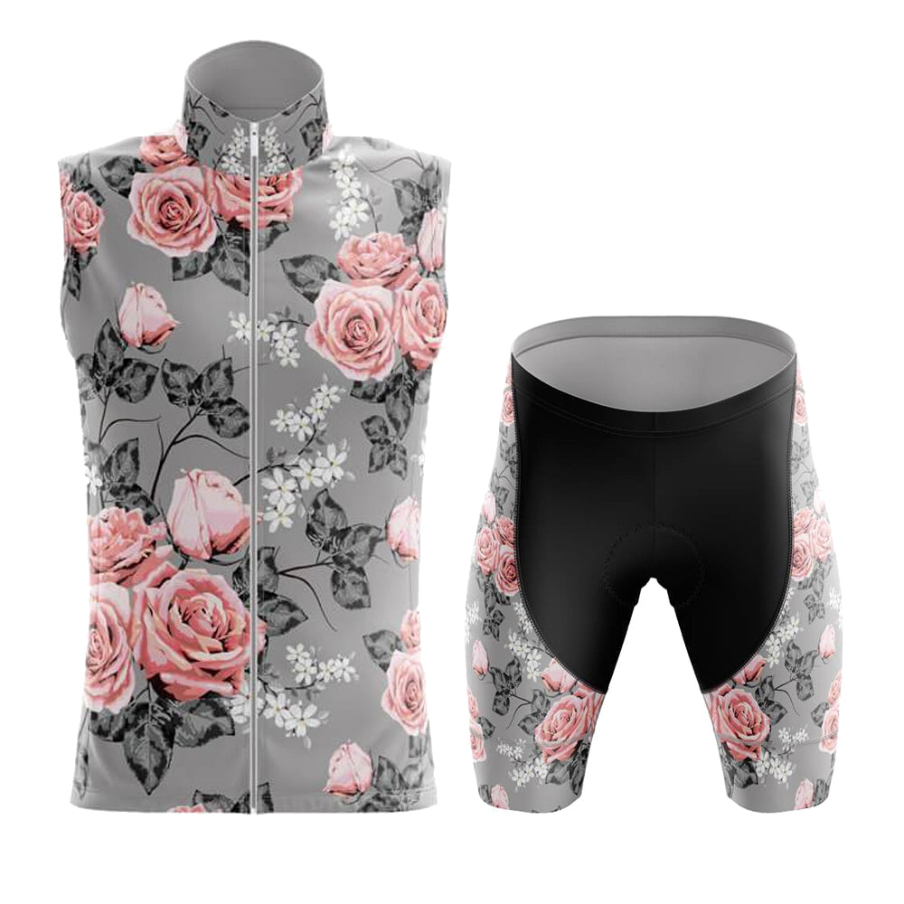 Exotic Rose Summer Women's Cycling Suit - Sleeve less Shorts Set / XS - Sport Finesse