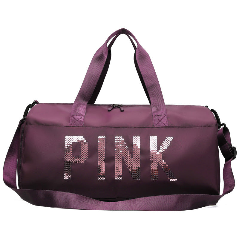 Waterproof Large-Capacity Gym Bag - Purple - Sport Finesse