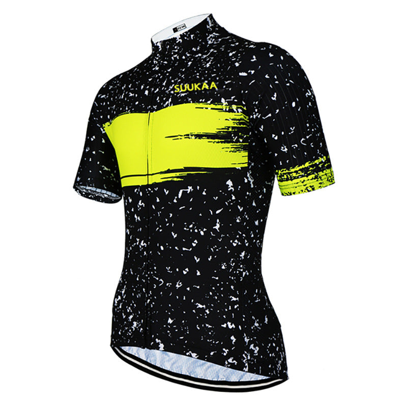 SUUKAA Short Sleeve Men's Cycling Jersey - Style 3 / M - Sport Finesse