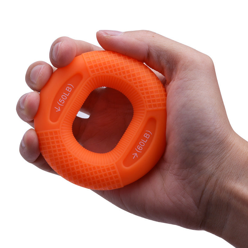 Silicone Adjustable Hand Grip - Orange - Sport Finesse
