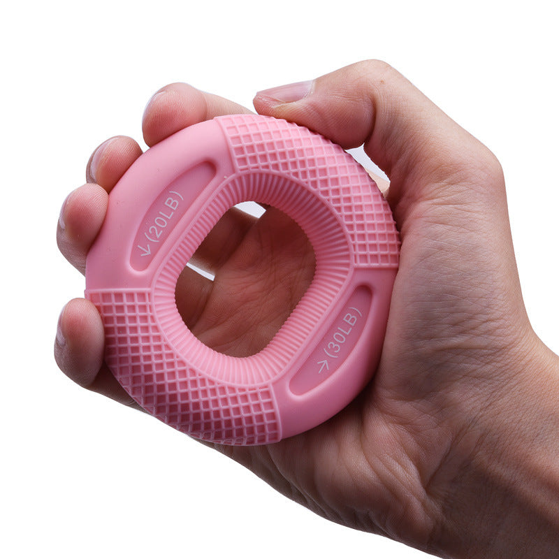 Silicone Adjustable Hand Grip - Pink - Sport Finesse