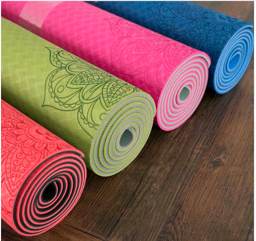 🕉️ Symbol 2 color Non-slip Yoga Mat Fitness Mat - Sport Finesse