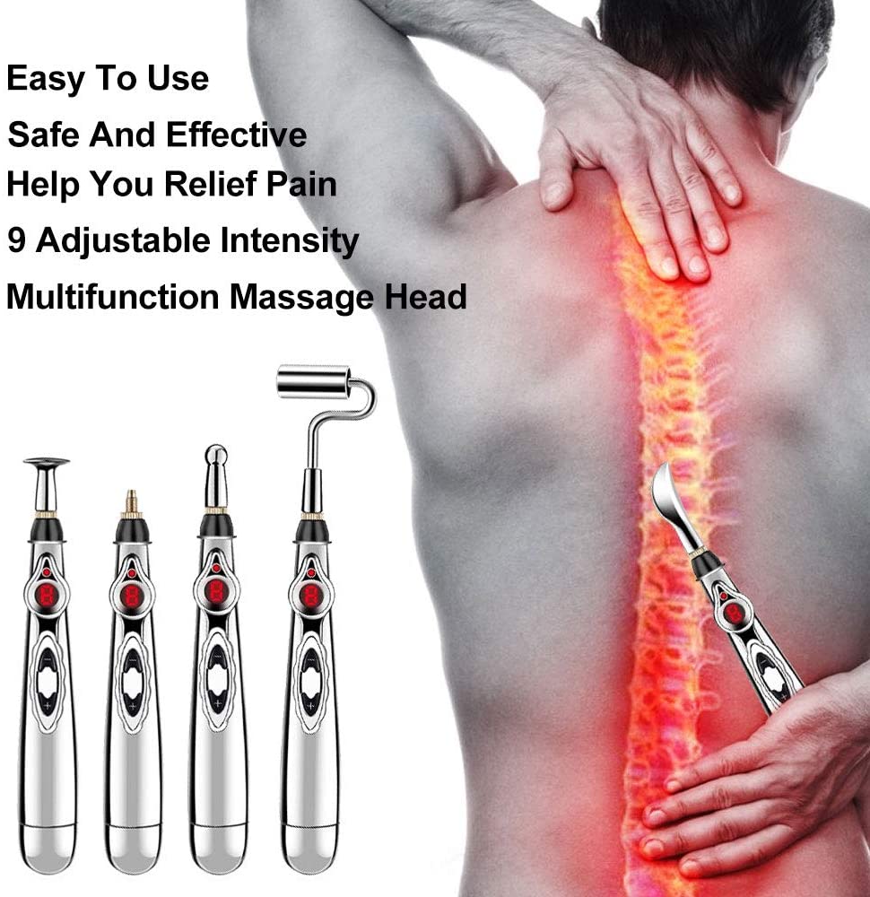 Electronic Acupuncture Pen with 5 Pain Relief Therapy - Sport Finesse