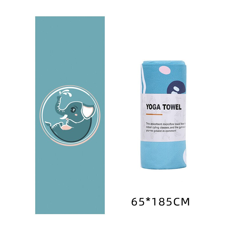 Printed Yoga Microfiber Non Slip Sweat Towel for Pilates/Gym/Yoga - P1 - Sport Finesse