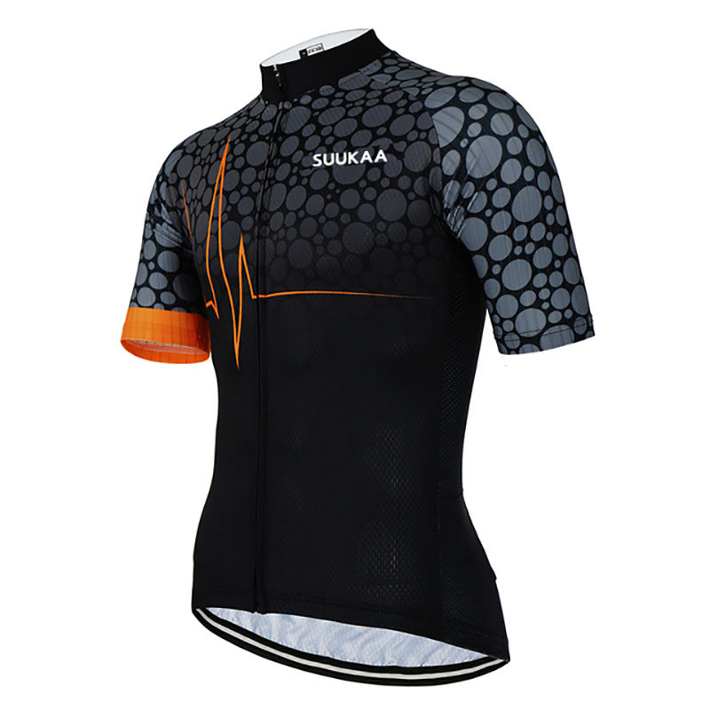 SUUKAA Short Sleeve Men's Cycling Jersey - Style 2 / 2XL - Sport Finesse