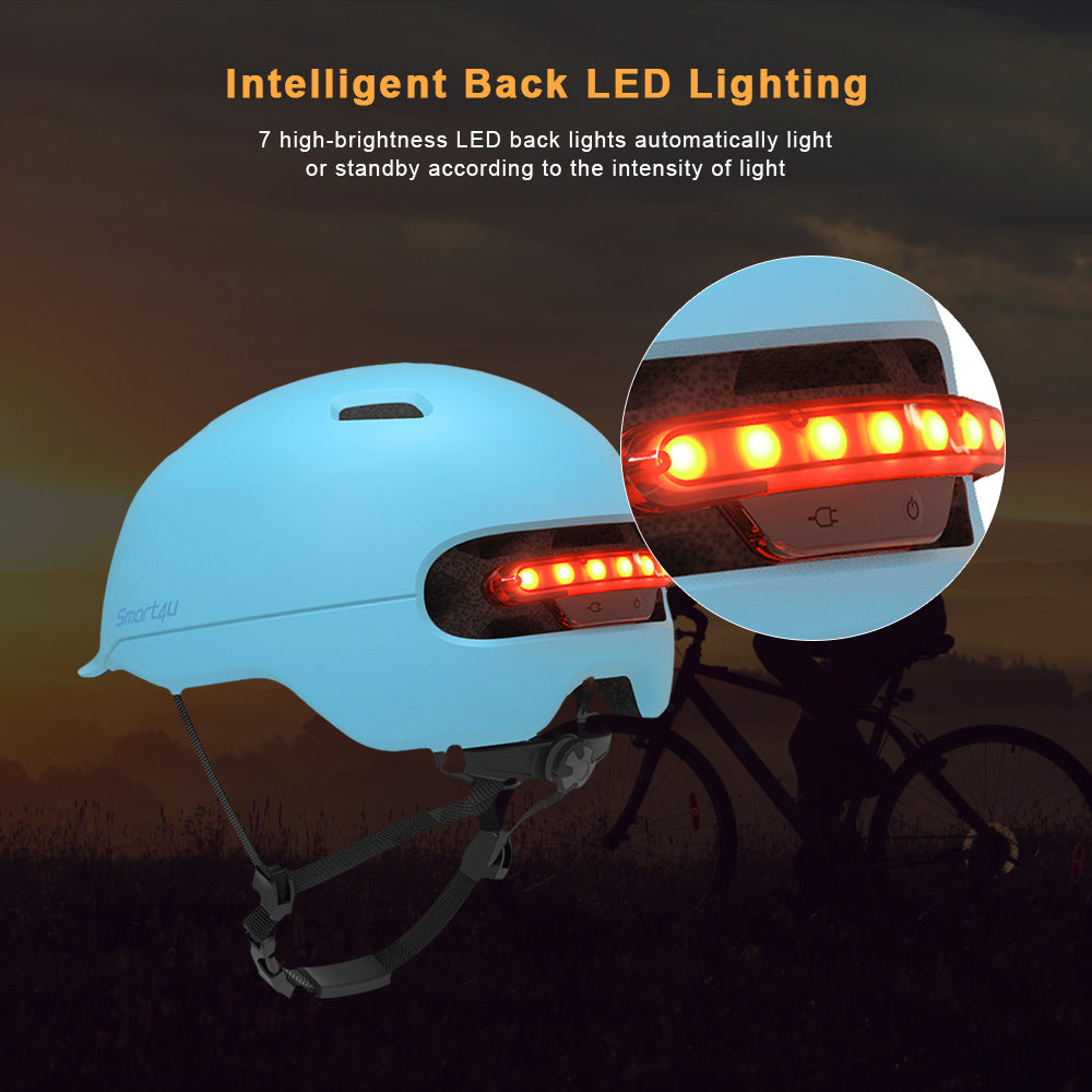 Two in One Smart Tail Light Cycling Bike Helmet - Sport Finesse