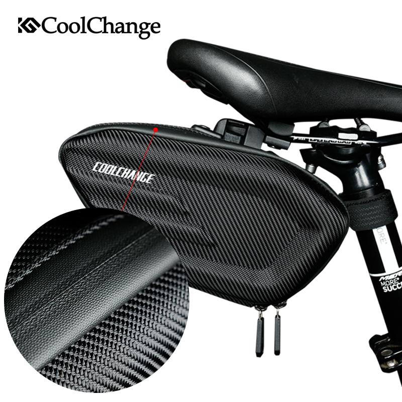 CoolChange Bicycle Waterproof Saddle Bag - Sport Finesse