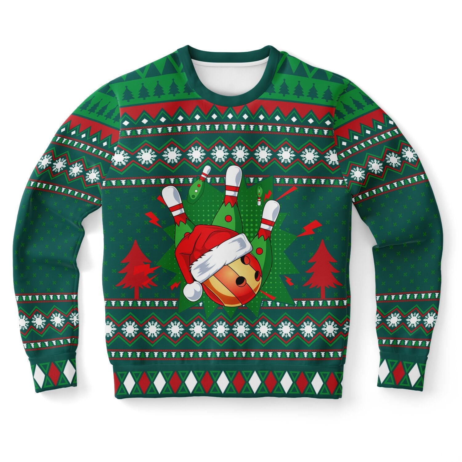 Happy Bowling Ugly Sweater - XS - Sport Finesse