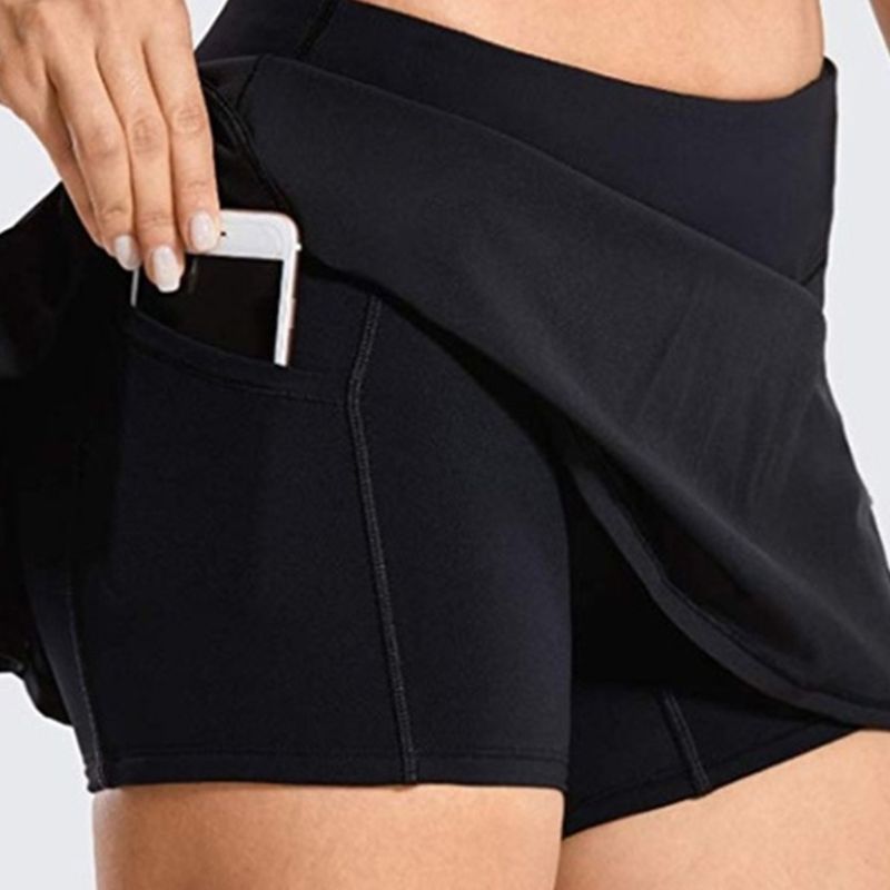 Women 2-In-1 Skirts Shorts