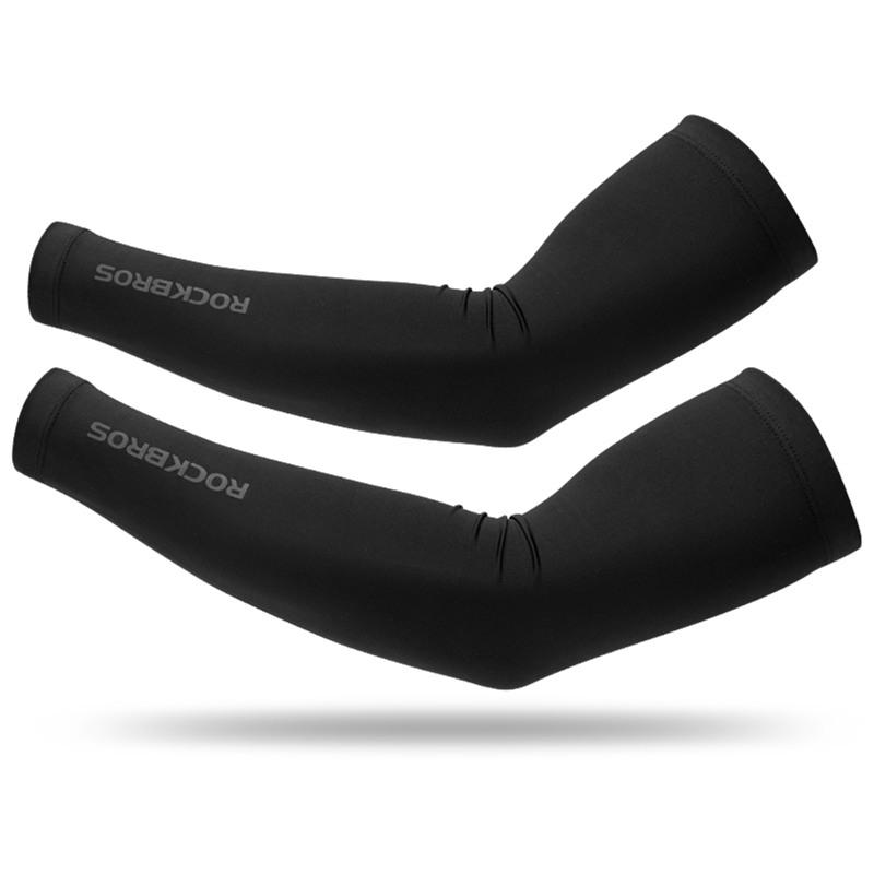 ROCKBROS Ice Fabric Arm Sleeves - Black / XS - Sport Finesse