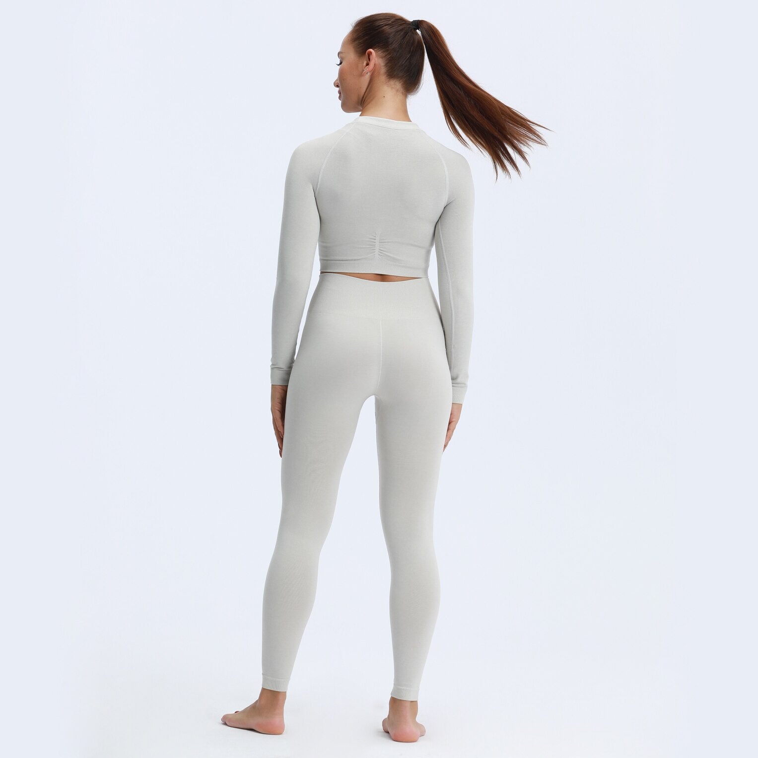 Acting Basic Cropped Seamless Top - Sport Finesse