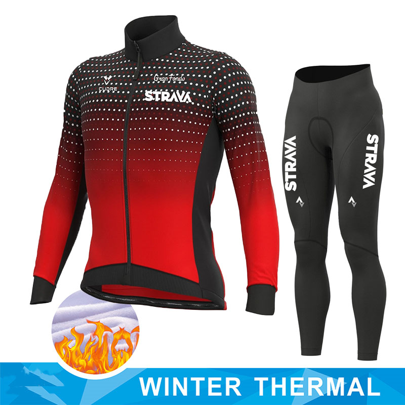 Full Sleeve Thermal Cycling Set - RWB Pant Set / XS - Sport Finesse