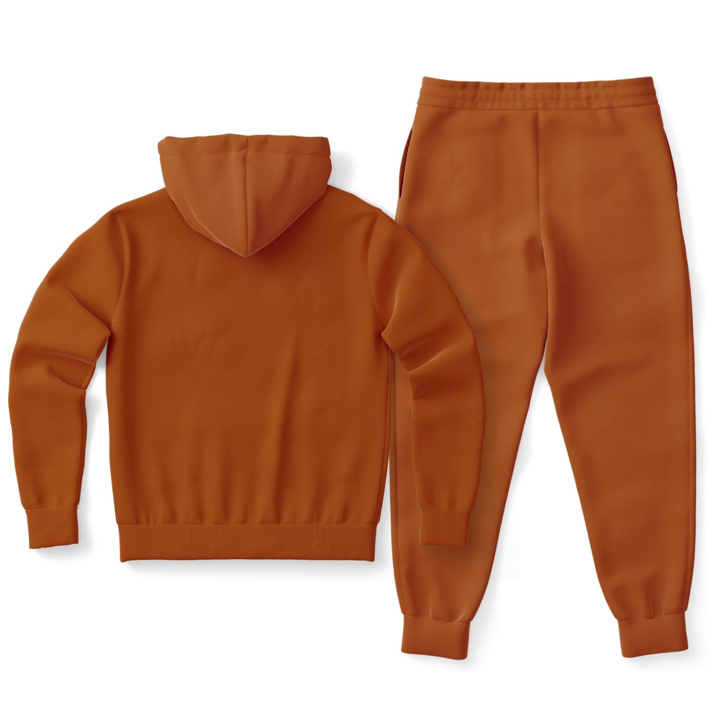 Men's Copper Hoodie and Jogger Set - Sport Finesse