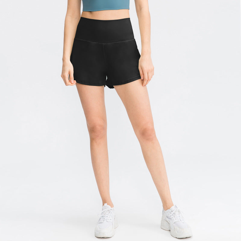 Stretchy Tennis Shorts with Pockets - Black / S - Sport Finesse