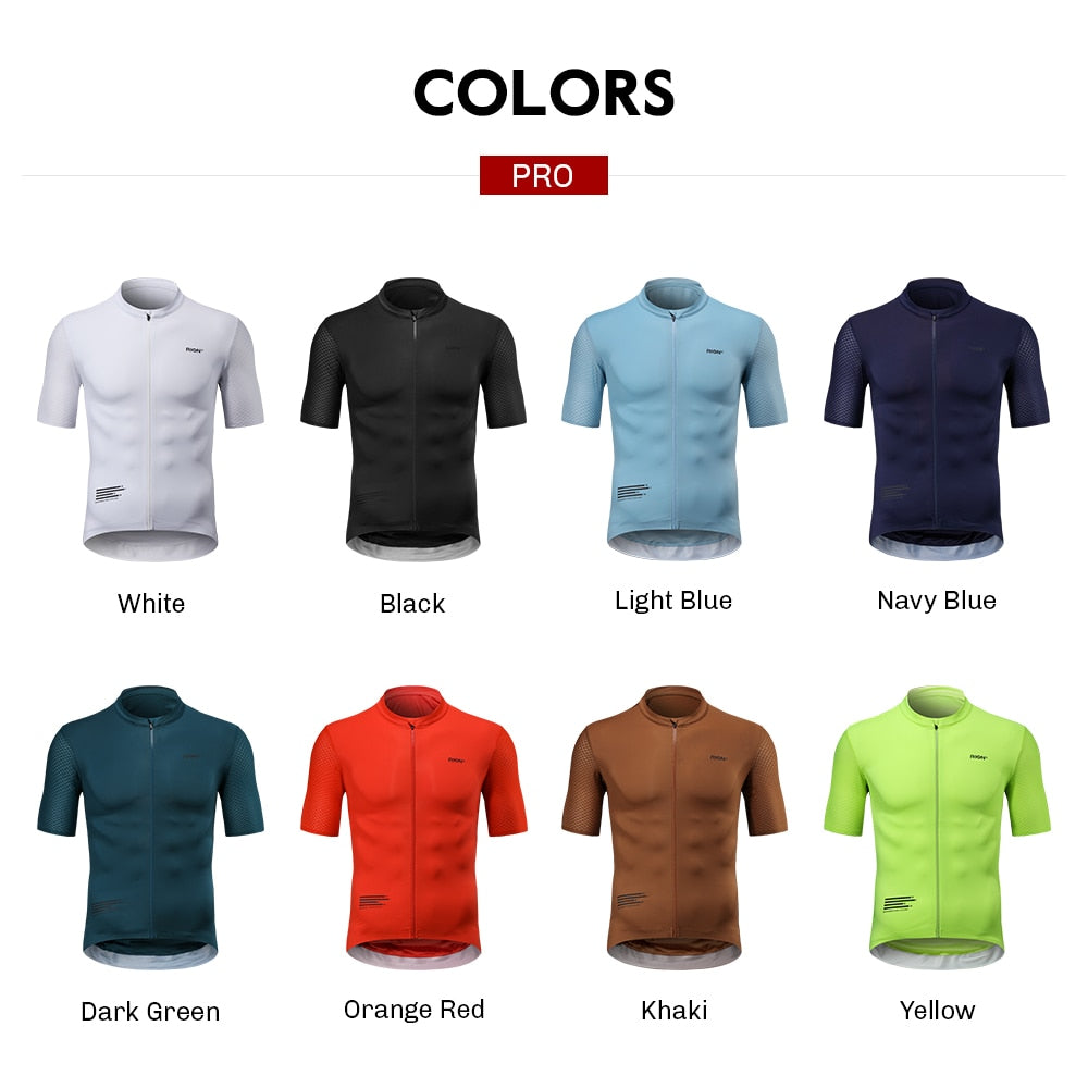 RION New 2022 Solid Color Men's Cycling Jersey - Sport Finesse