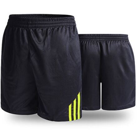 Stripe Zip Pocket Loose Sports Shorts