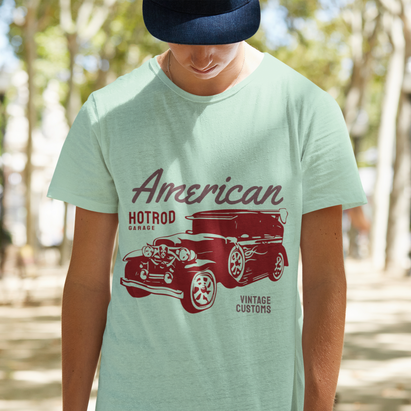 American Hot Rod Short-Sleeve T-Shirt - Sport Finesse