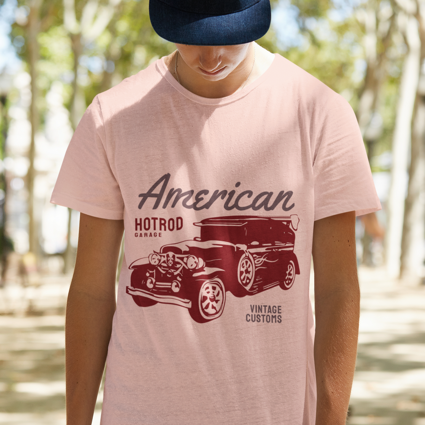 American Hot Rod Short-Sleeve T-Shirt - Sport Finesse