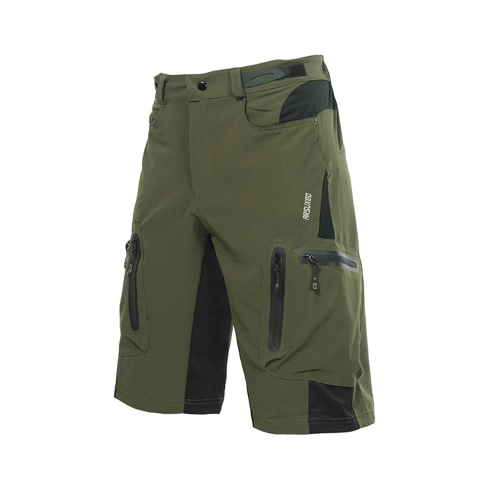 Men's Outdoor Sports Cycling Shorts - Green / S - Sport Finesse