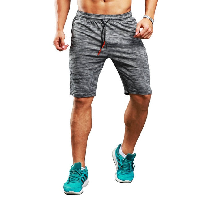 Men's Crossfit Short Pants - Gray gym shorts men / M - Sport Finesse
