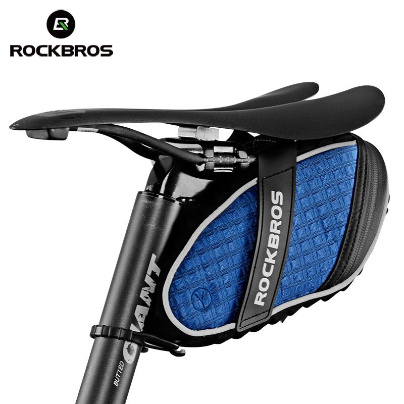 ROCKBROS 3D Shell Rainproof Saddle Bicycle Bag - Blue - Sport Finesse