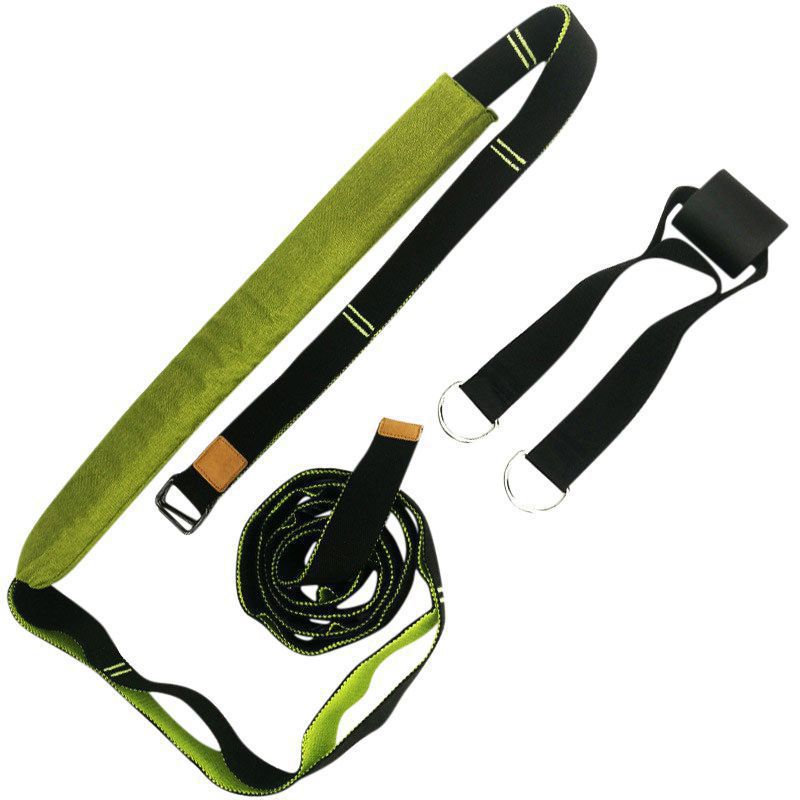 Professional Stretch Yoga Rope - Green / ONE SIZE - Sport Finesse