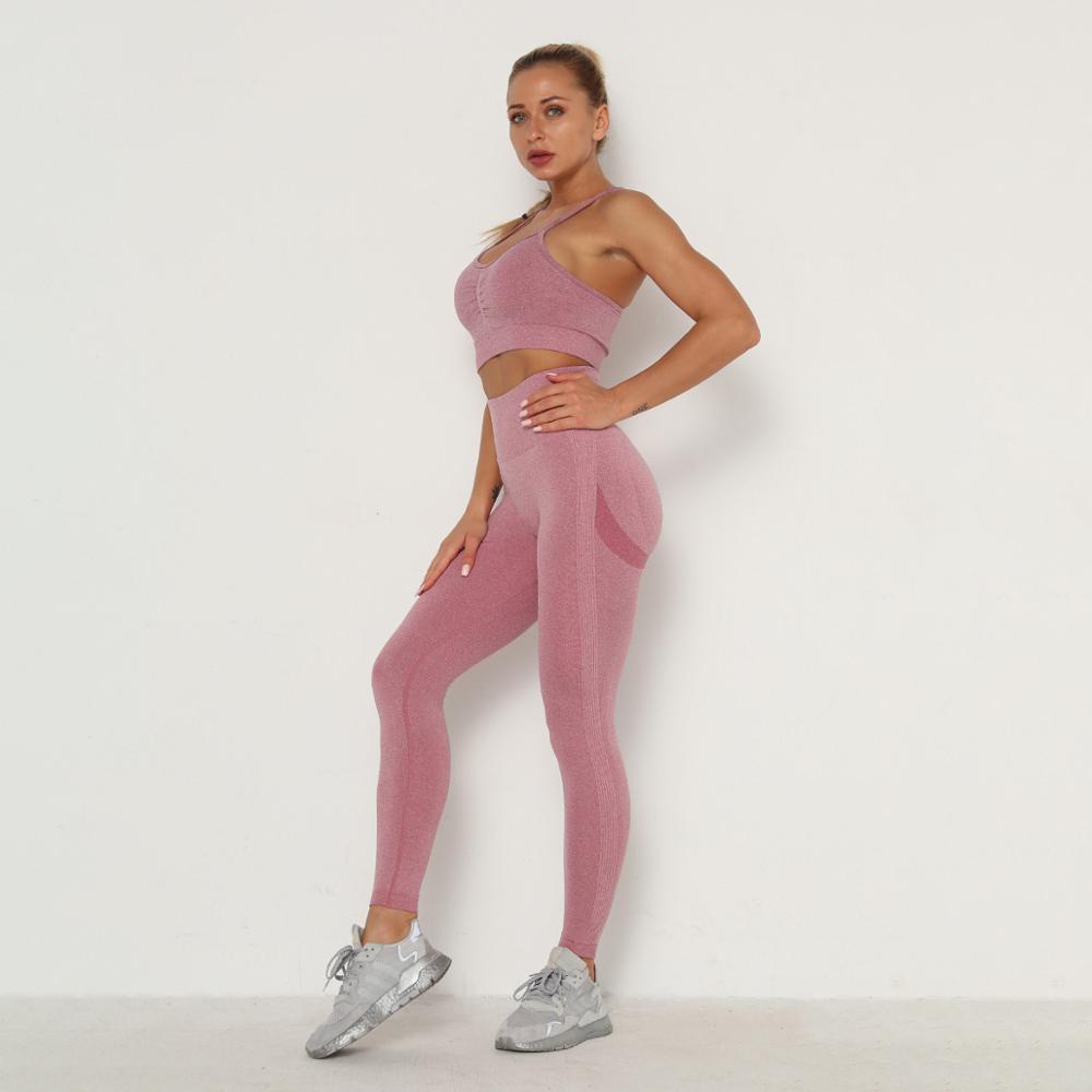Laya Long Sleeve Seamless Fitness Set - Sport Finesse