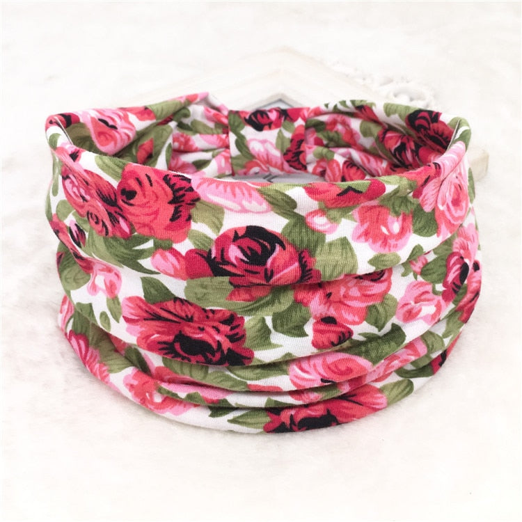 Floral Printed Cotton Hairbands - 4 - Sport Finesse