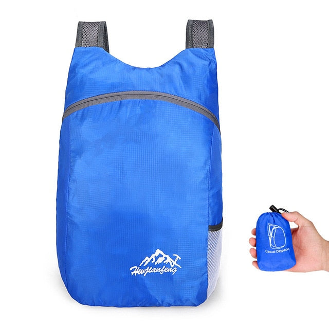 20L Lightweight Packable Backpack - Blue Color - Sport Finesse