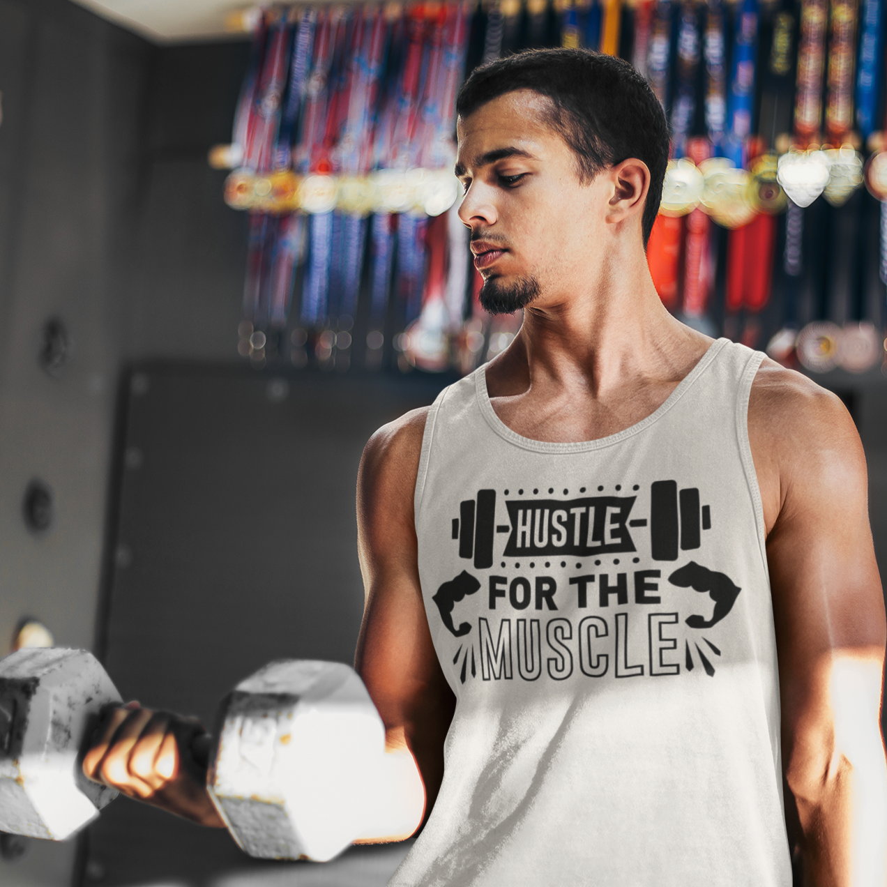 Hustle for the Muscle Tank Top - Sport Finesse
