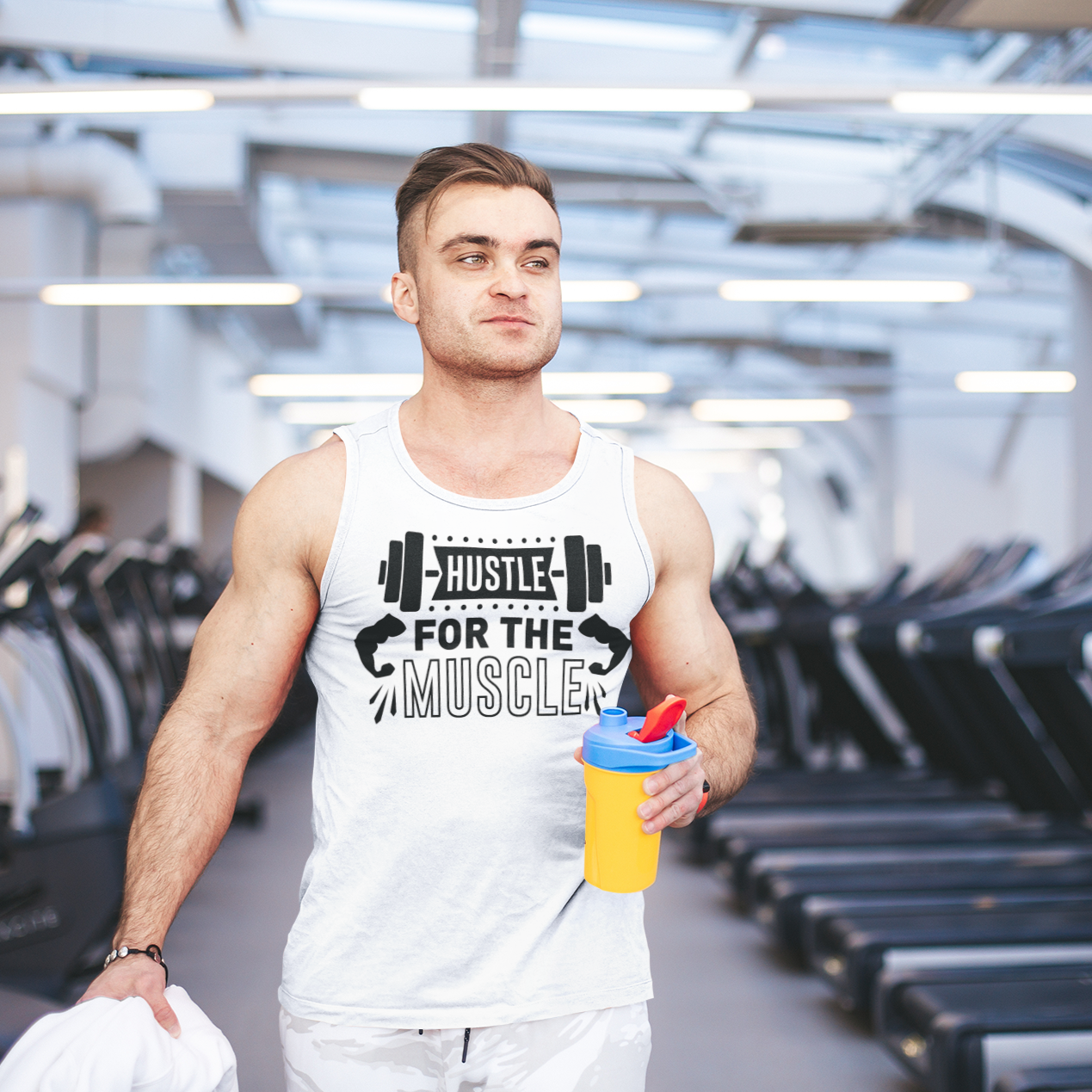 Hustle for the Muscle Tank Top - Sport Finesse