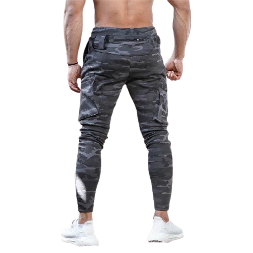 Men's Workout Sweatpants - Camouflage / M - Sport Finesse