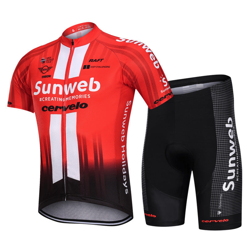 NEW Morvelo Summer Cycling Jersey Set - Sun Net Short Suit / XXL - Sport Finesse