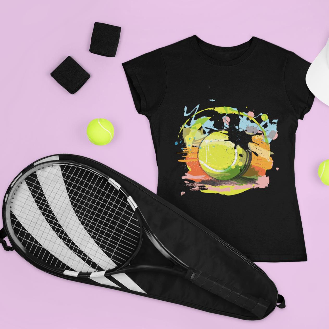 Tennis Ball Women's T-shirt - Sport Finesse