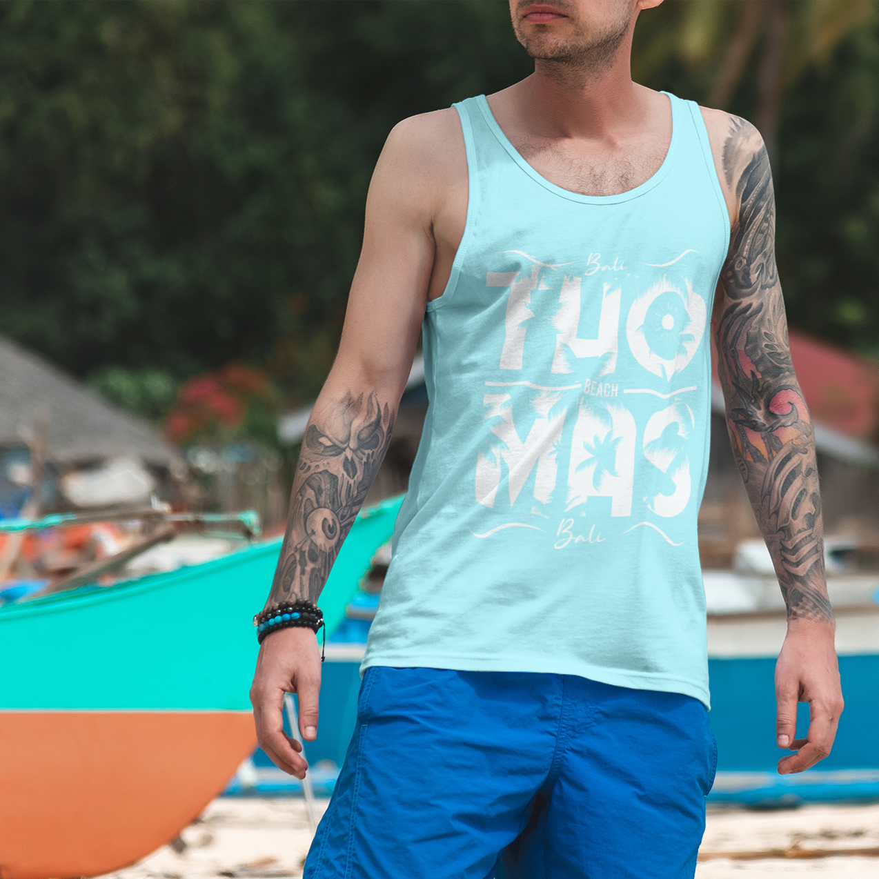 Bali Thomas Beach Men’s premium tank top - Sport Finesse