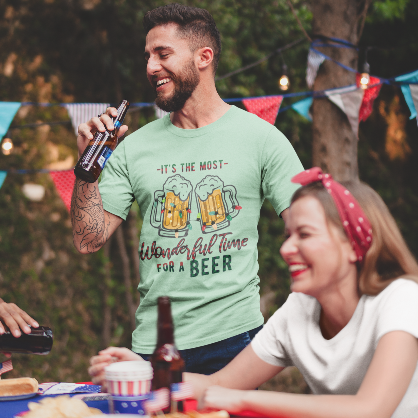 Wonderful time for a beer Unisex T-Shirt