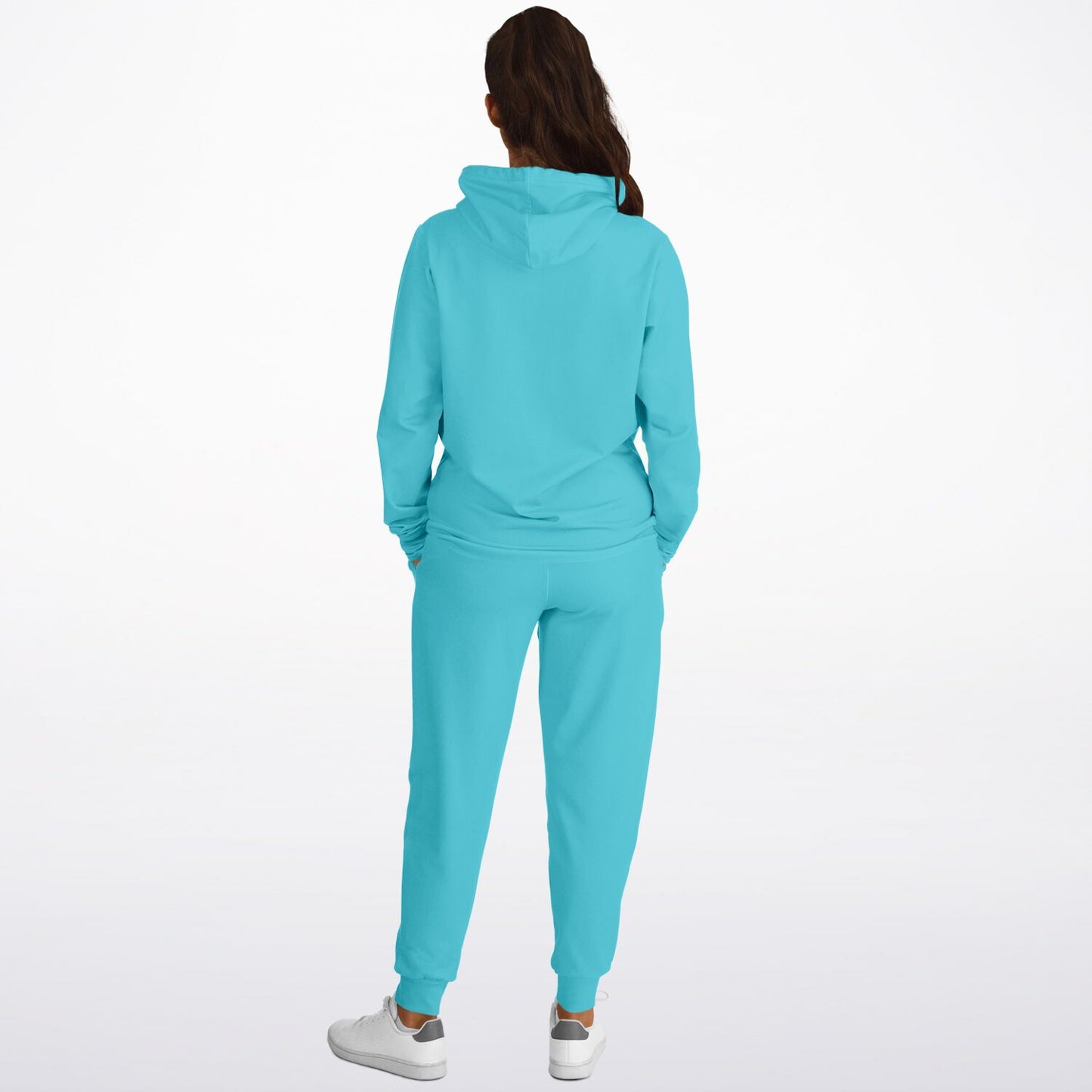 Ocean Blue Women's Hoodie and Jogger Set - Sport Finesse