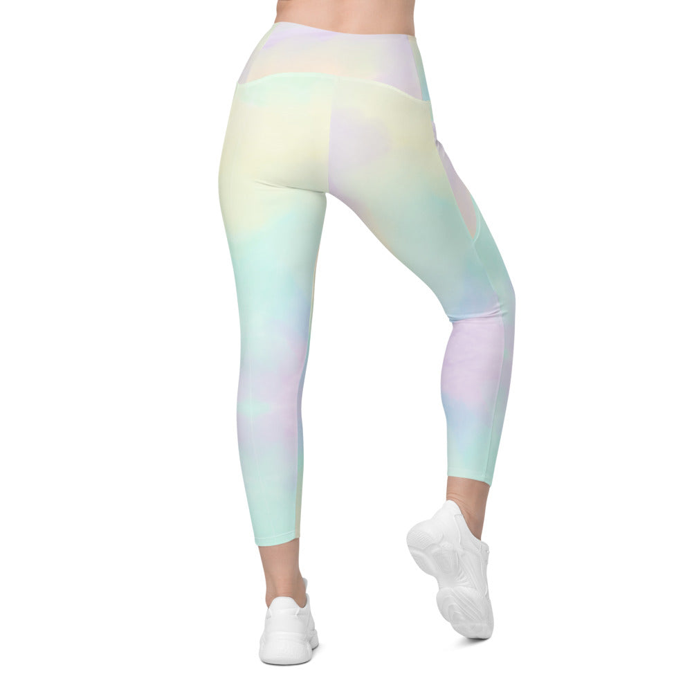 Crossover leggings with pockets - Sport Finesse