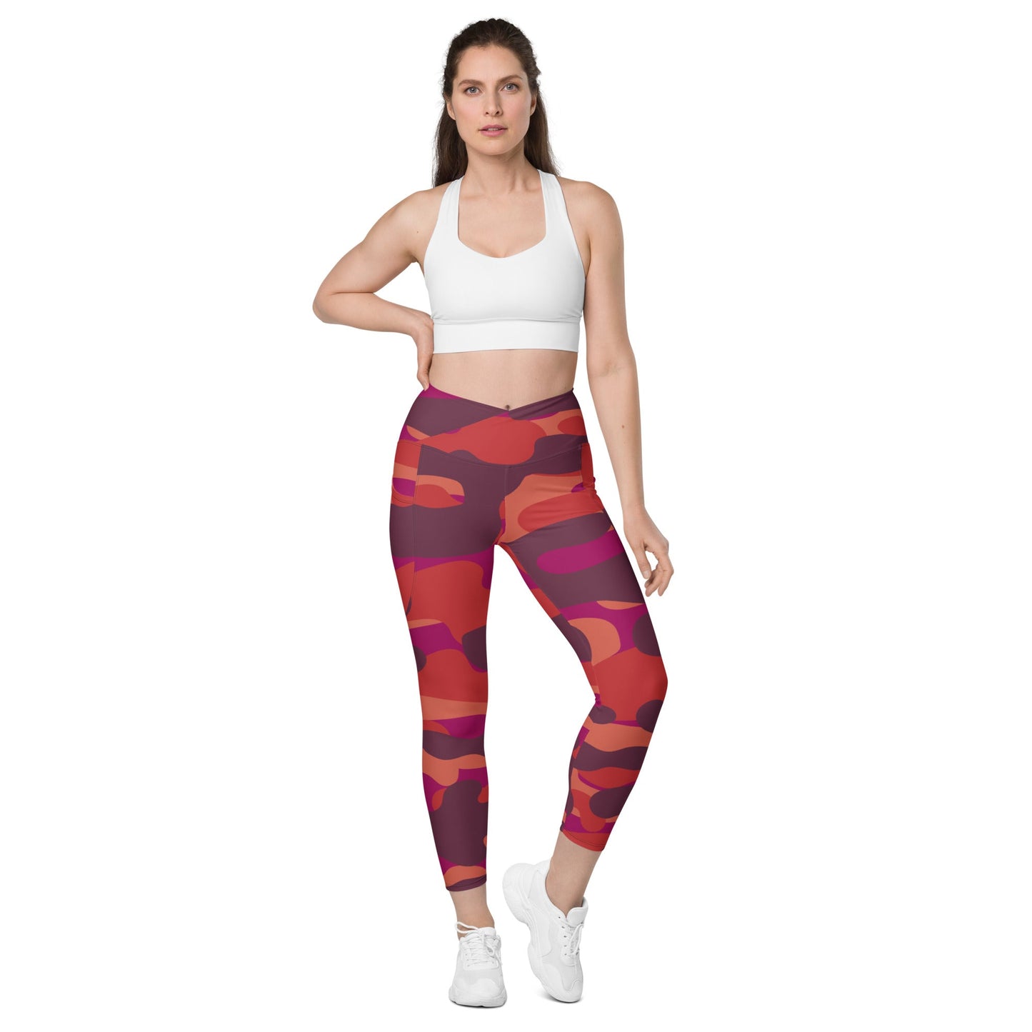 Camo leggings with pockets - Sport Finesse