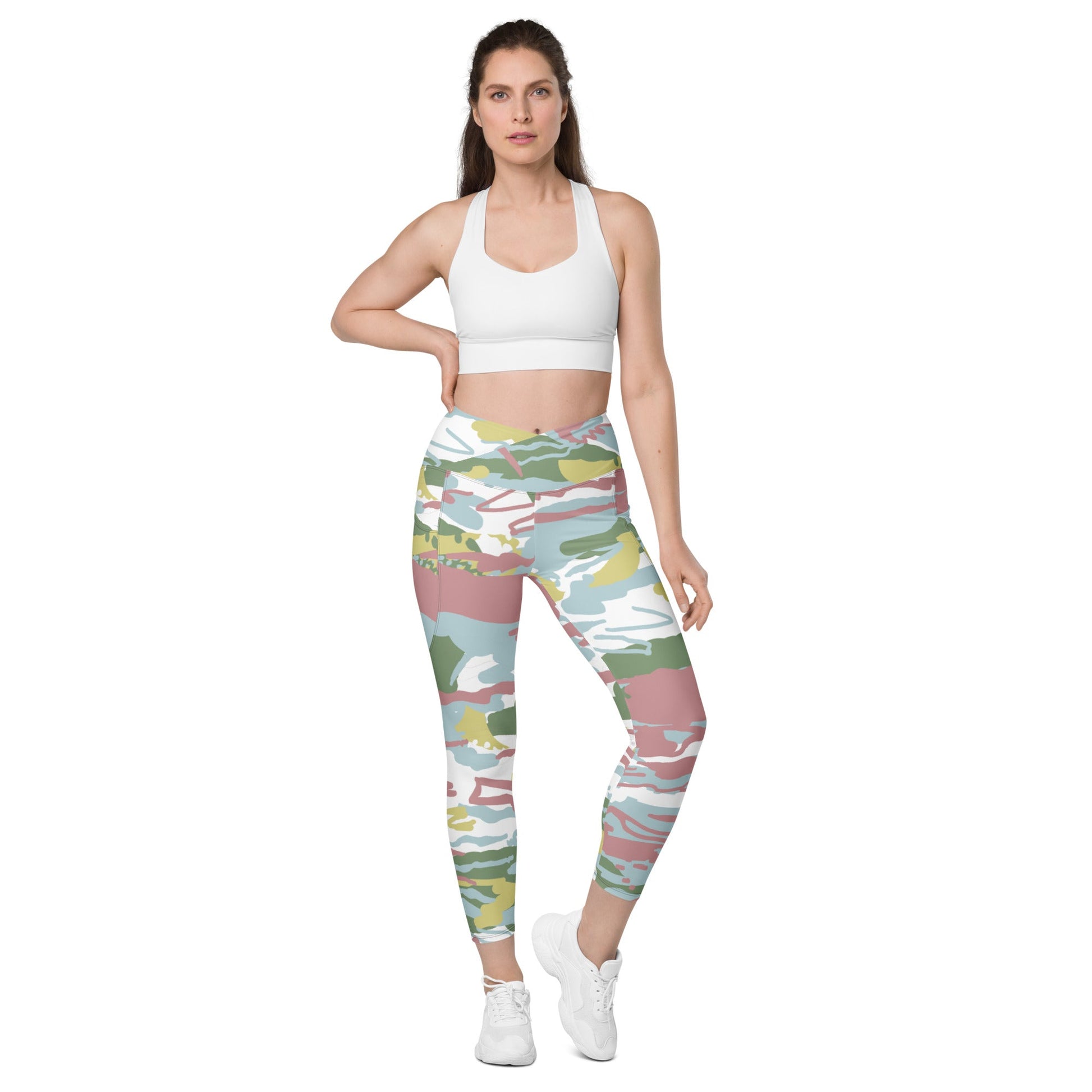 Camo leggings with pockets - Sport Finesse