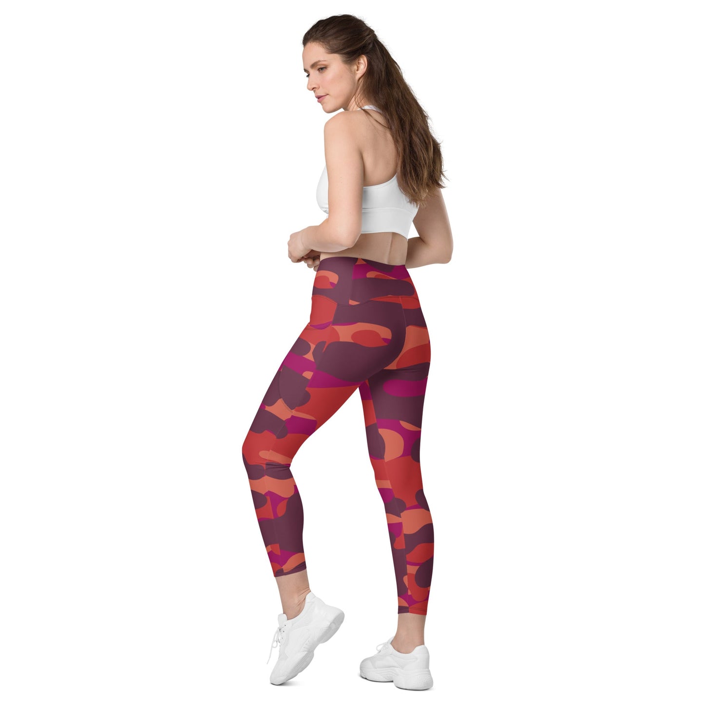 Camo leggings with pockets - Sport Finesse