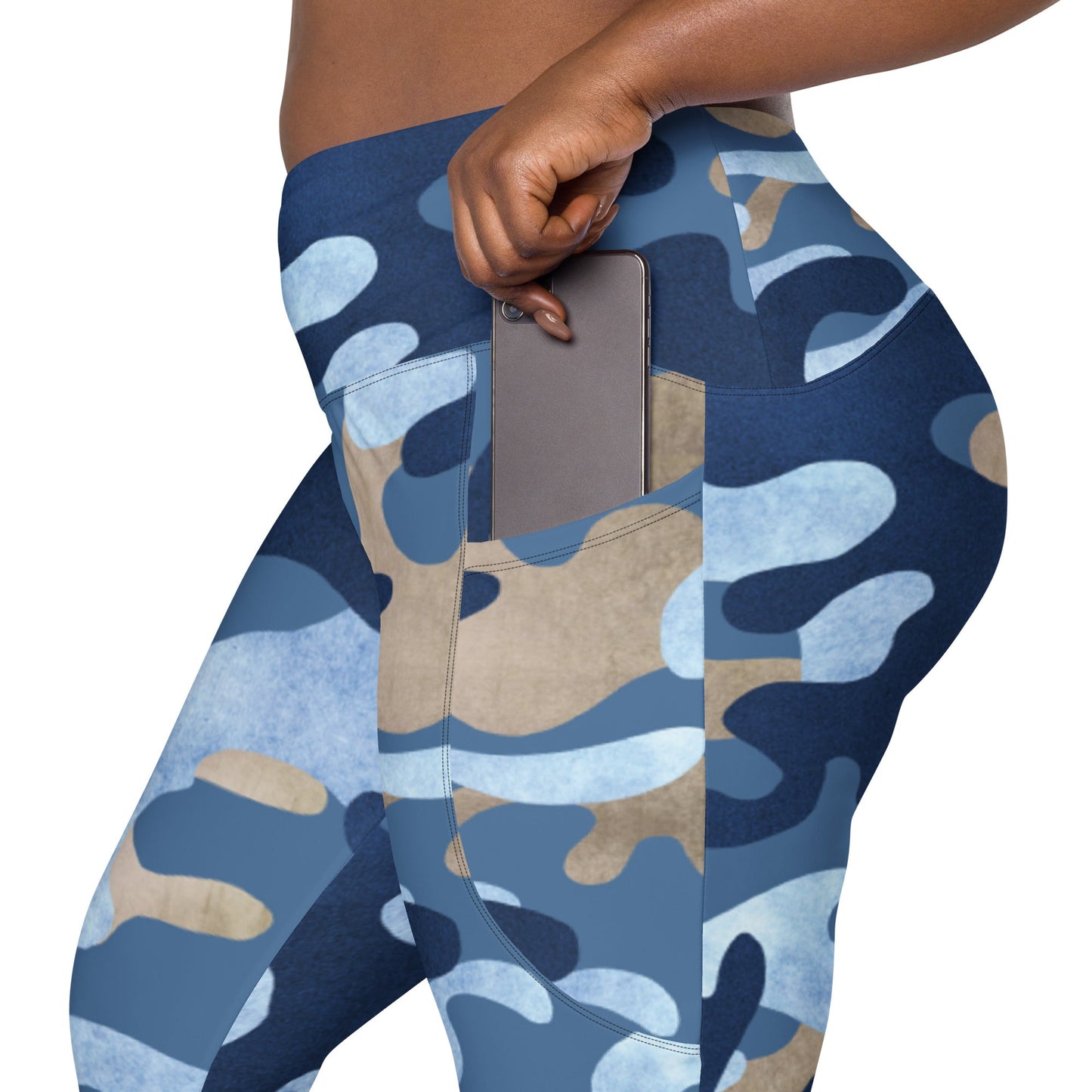 Camo leggings with pockets - Sport Finesse