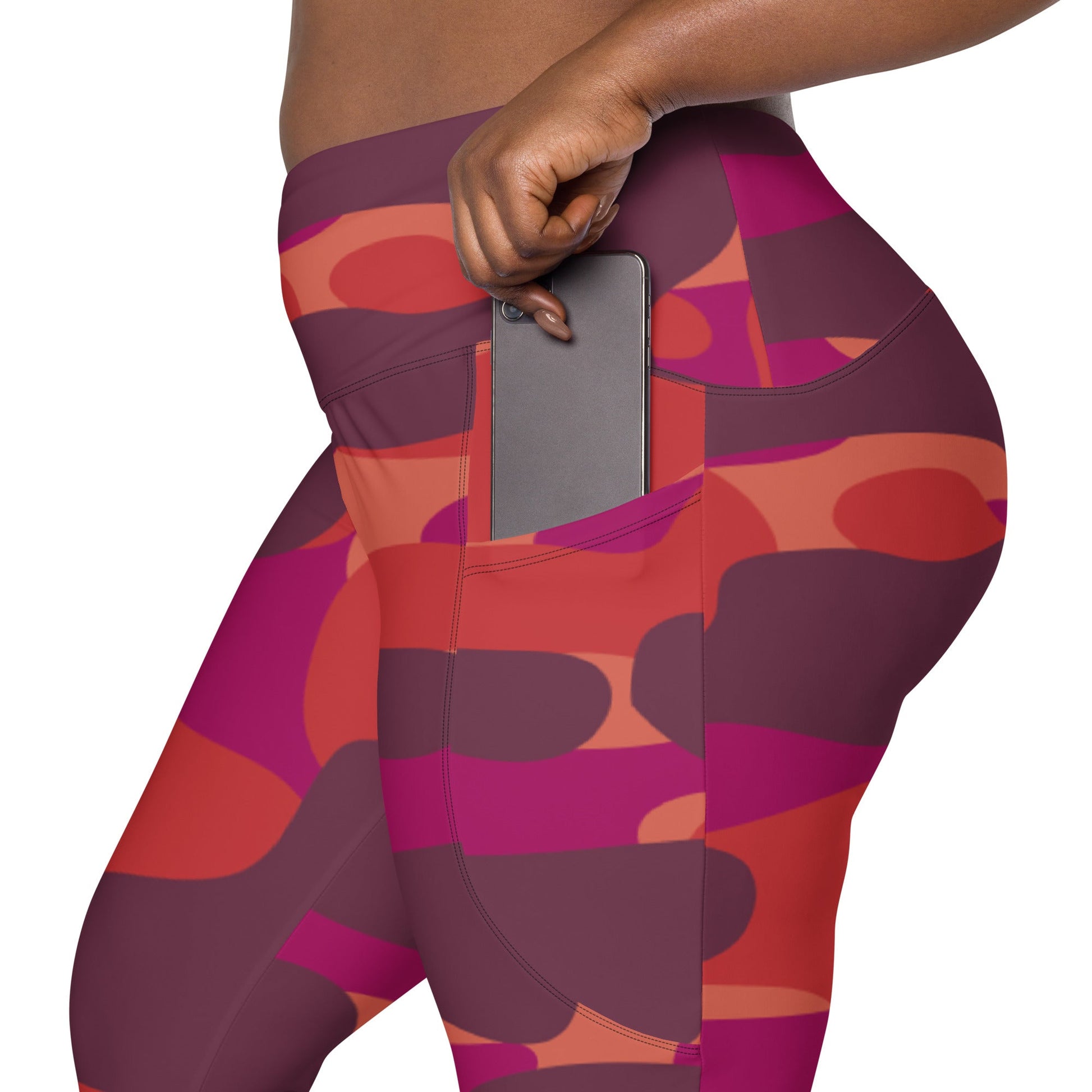 Camo leggings with pockets - Sport Finesse