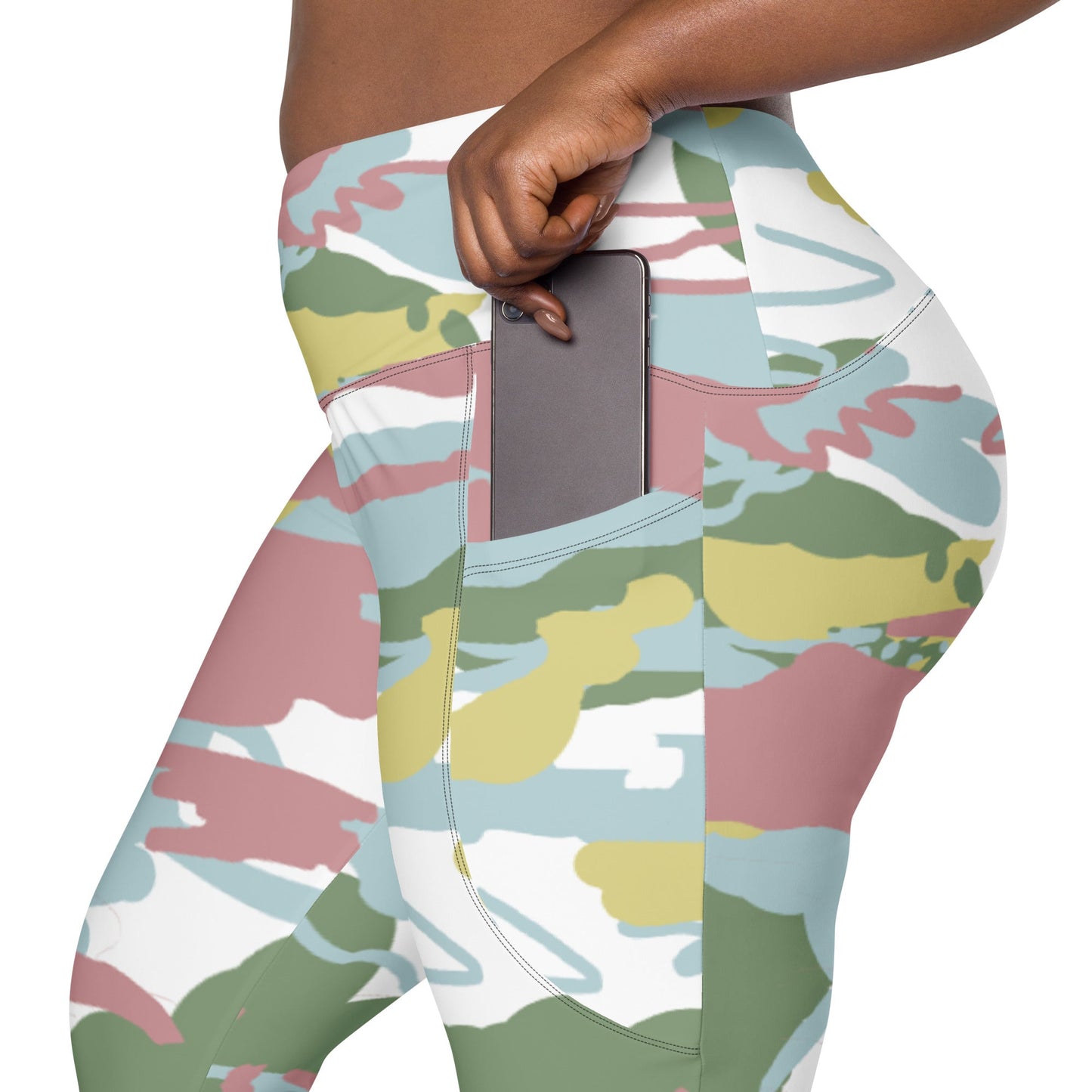 Camo leggings with pockets - Sport Finesse