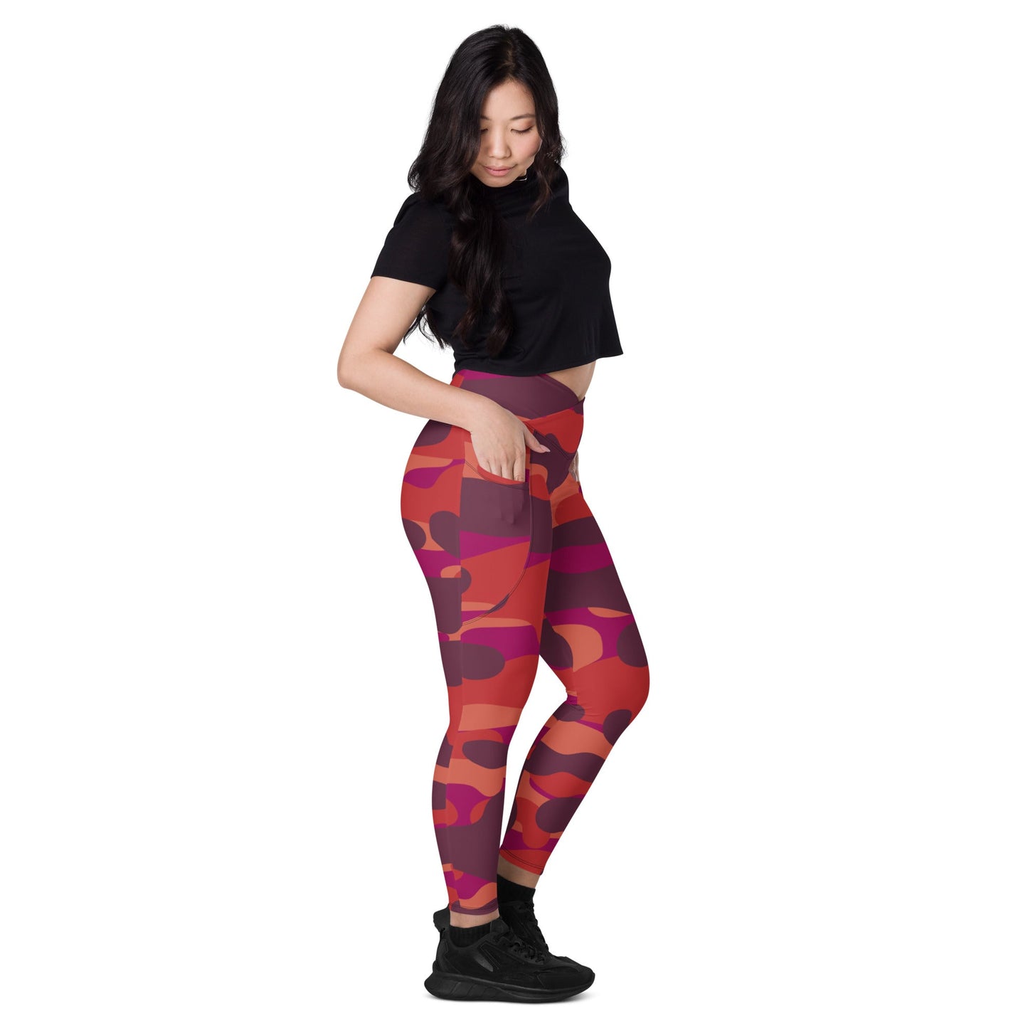 Camo leggings with pockets - Sport Finesse