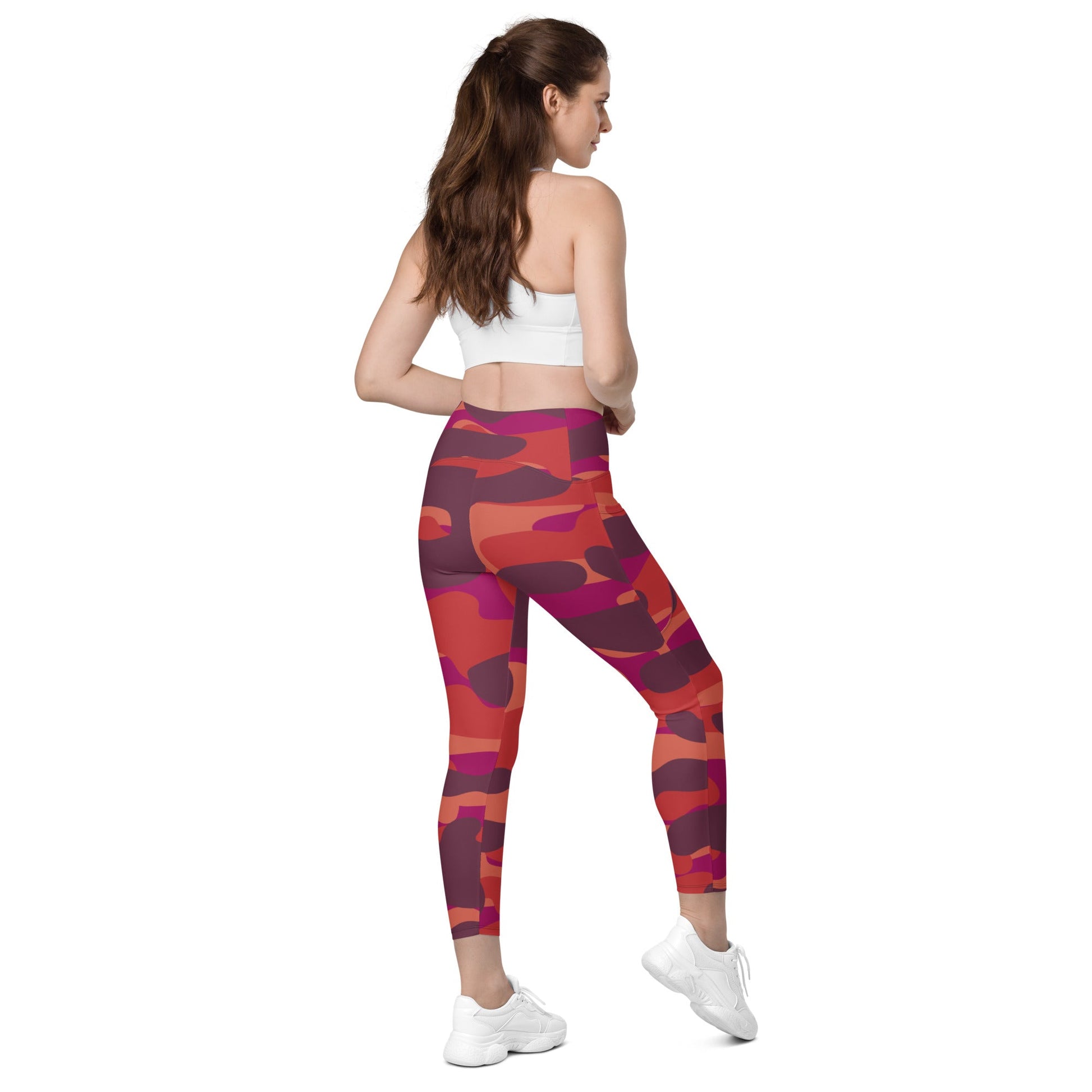 Camo leggings with pockets - Sport Finesse