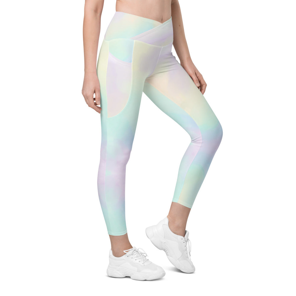 Crossover leggings with pockets - 2XS - Sport Finesse
