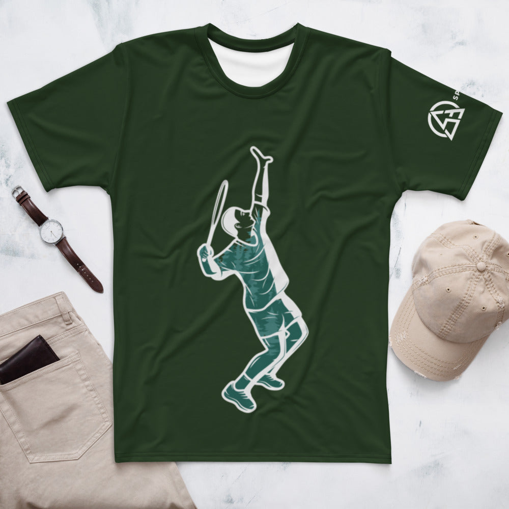 Ace Men's Tennis T-shirt - XS / Green - Sport Finesse