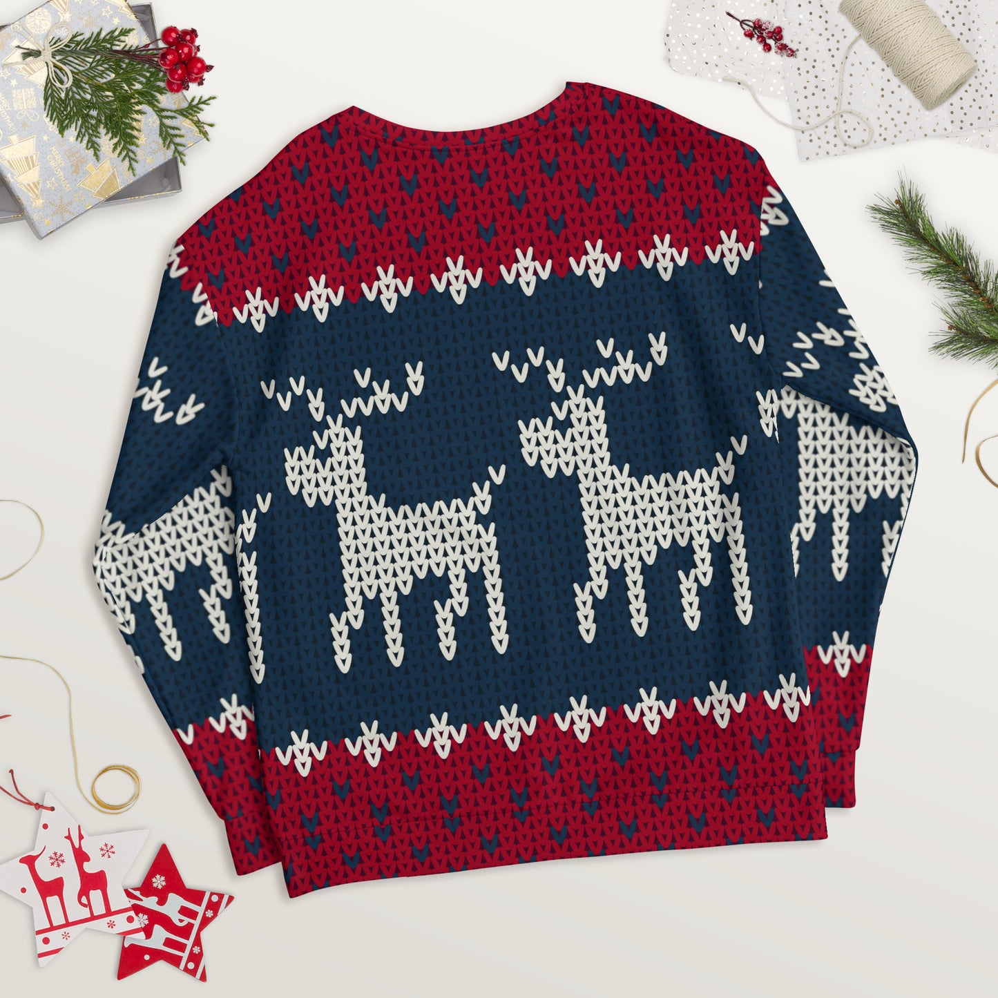 Reindeer Ugly Sweater/Sweatshirt - Sport Finesse