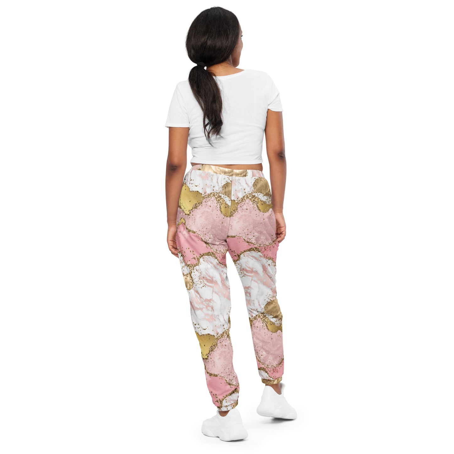 Pink Marble track pants - Sport Finesse
